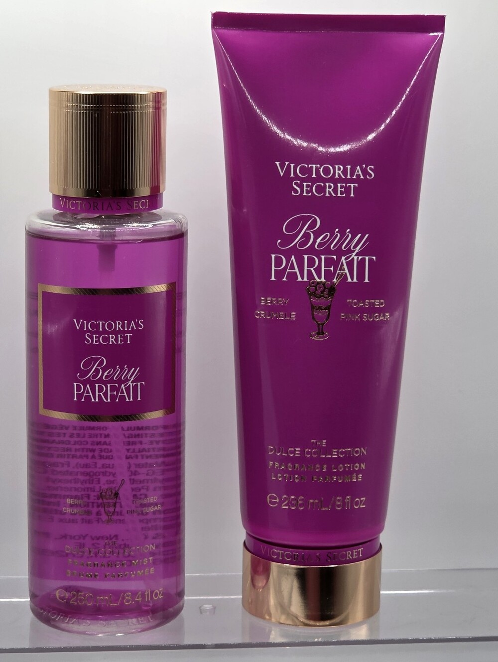 Victoria's Secret Berry Parfait Mist & Lotion Set New!